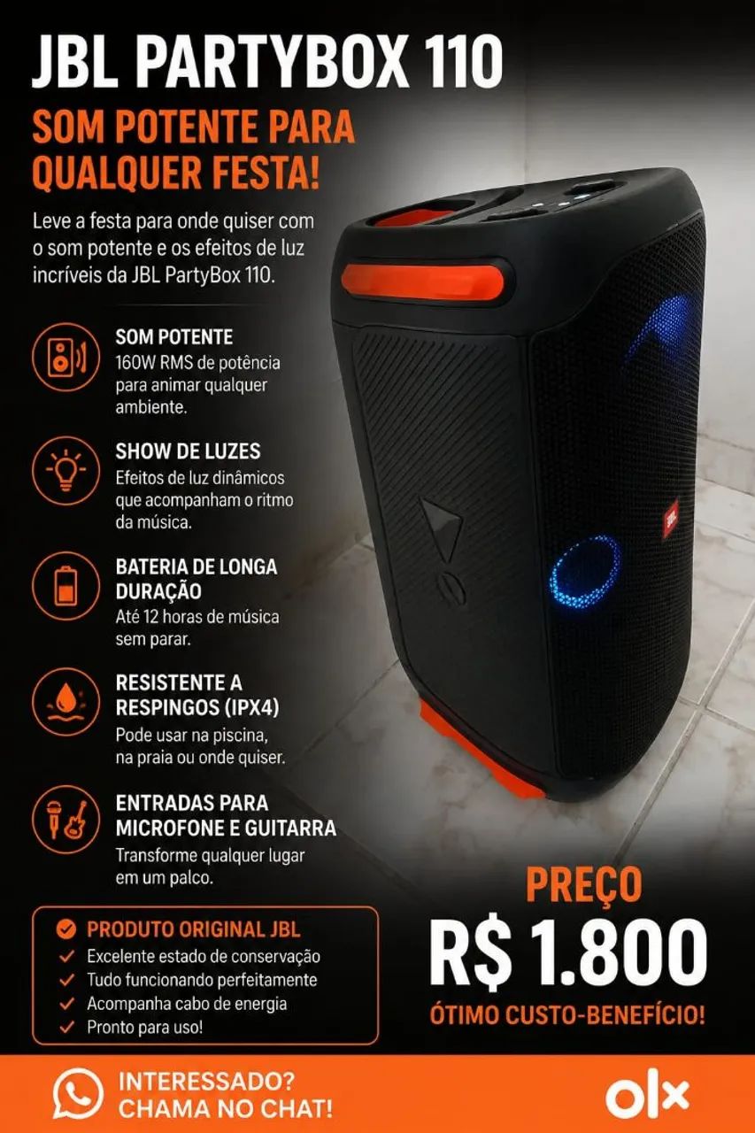 JBL PartyBox 110