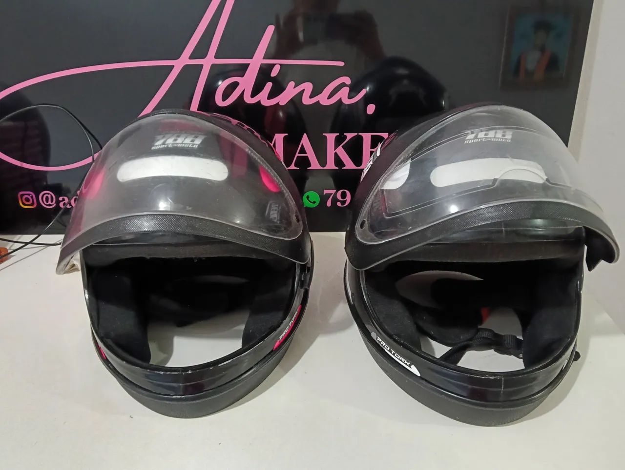 VENDO 2 CAPACETE - Foto 3