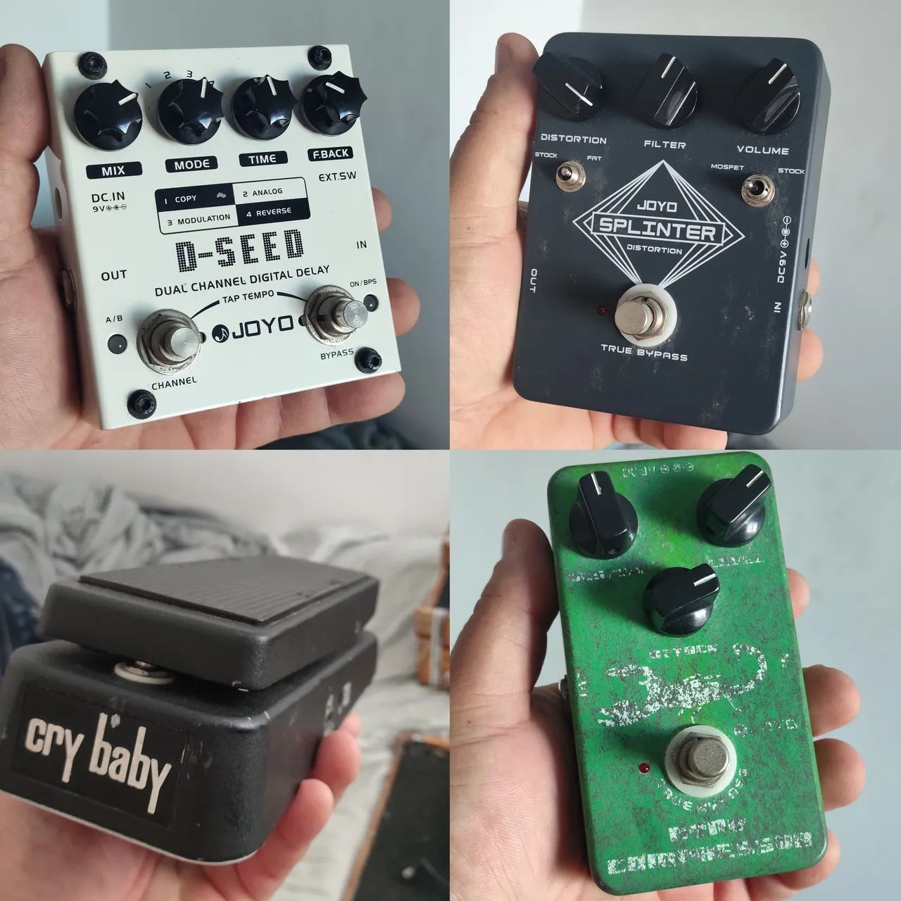 Pedais de guitarra