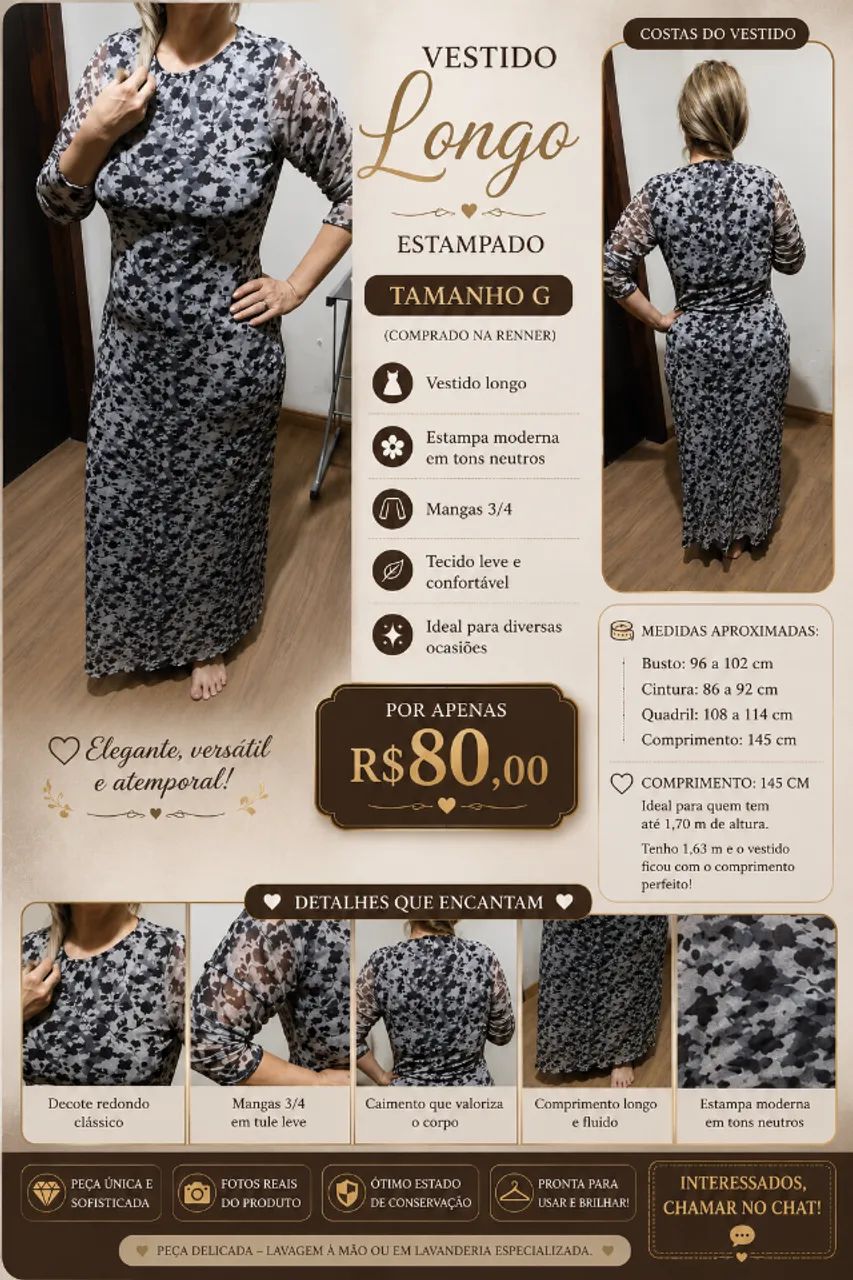 Vestido casual 