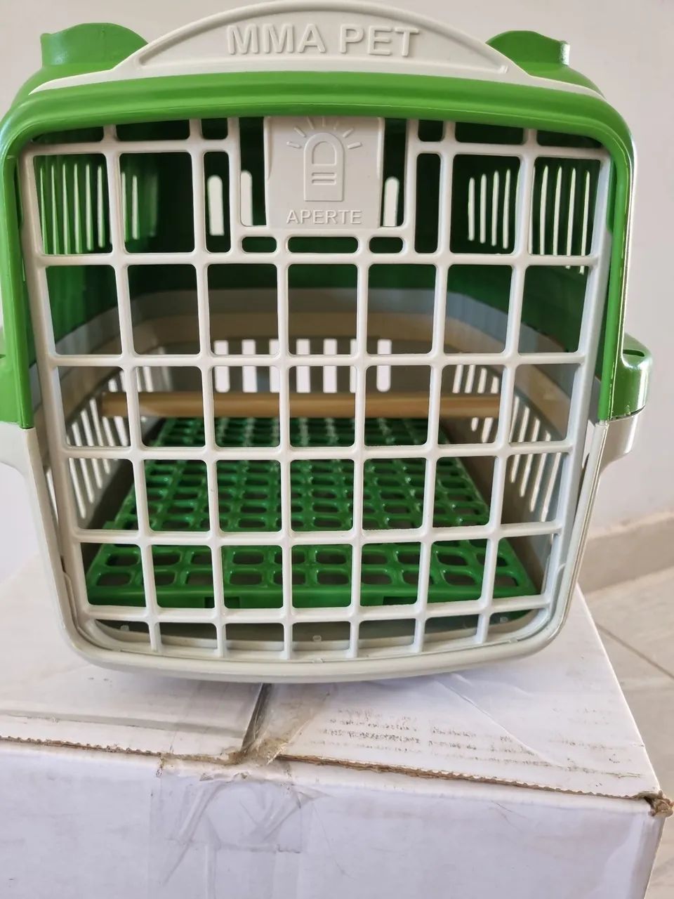 Caixa transporte calopsita