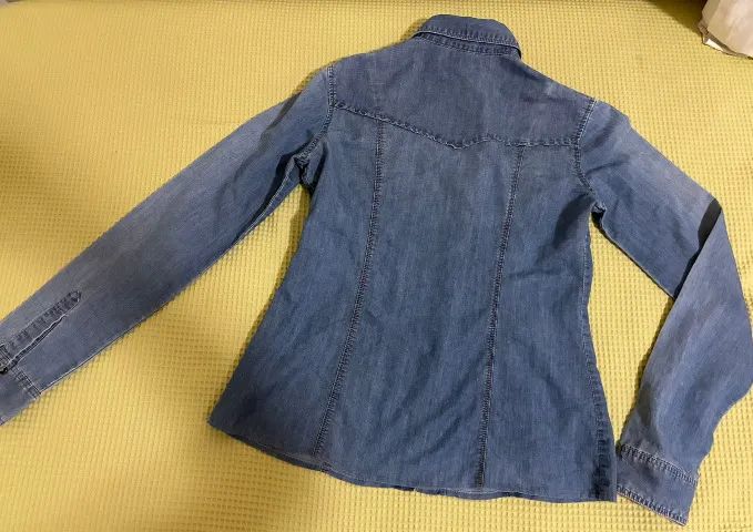 camisa jeans collins m  - Foto 4