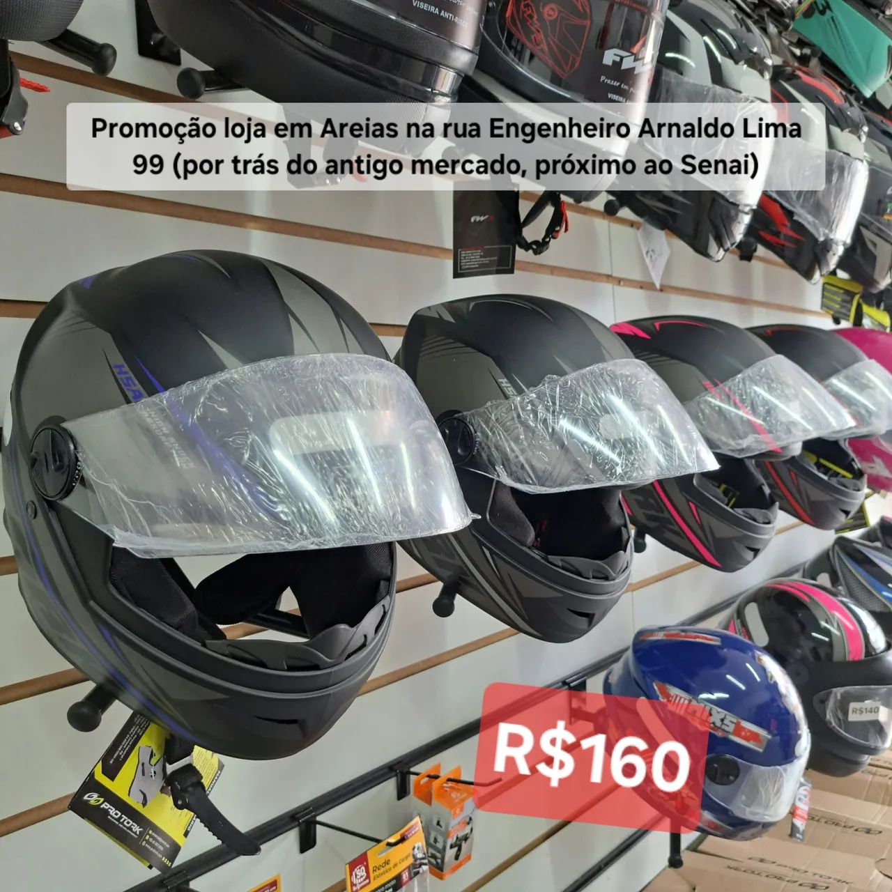 PROMO Capacete R8 Tork 