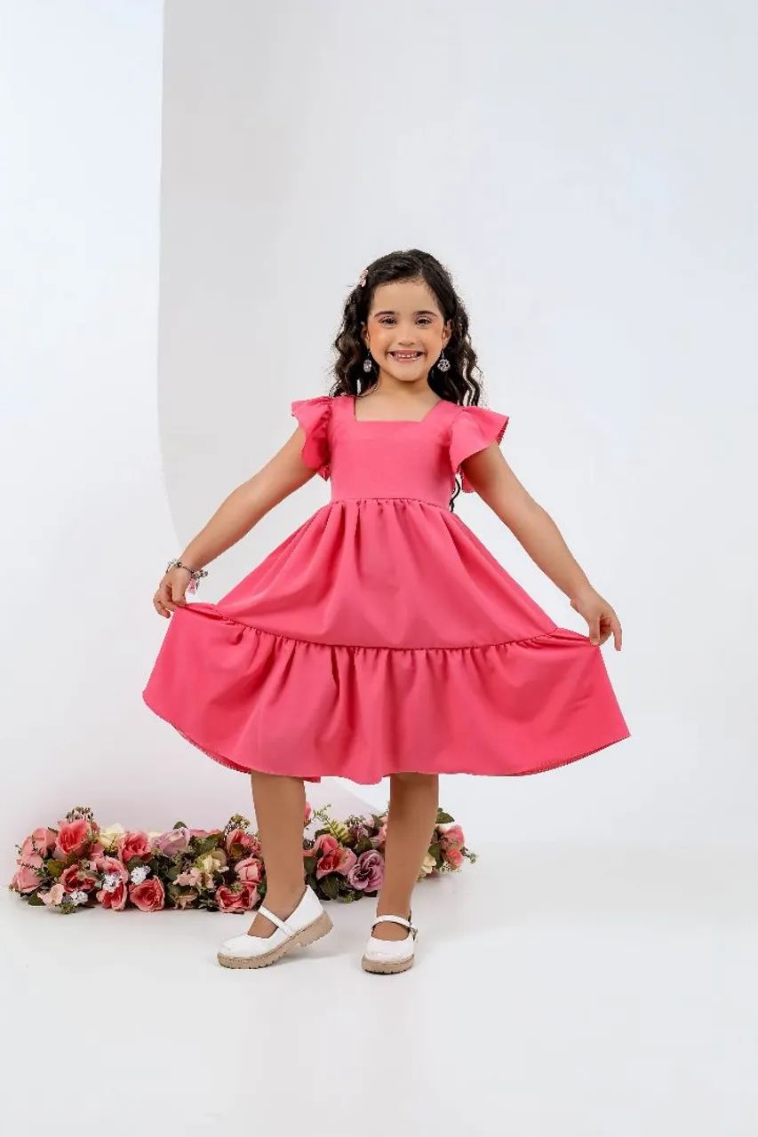Vestido Maria Rosa Chiclete  - Foto 5