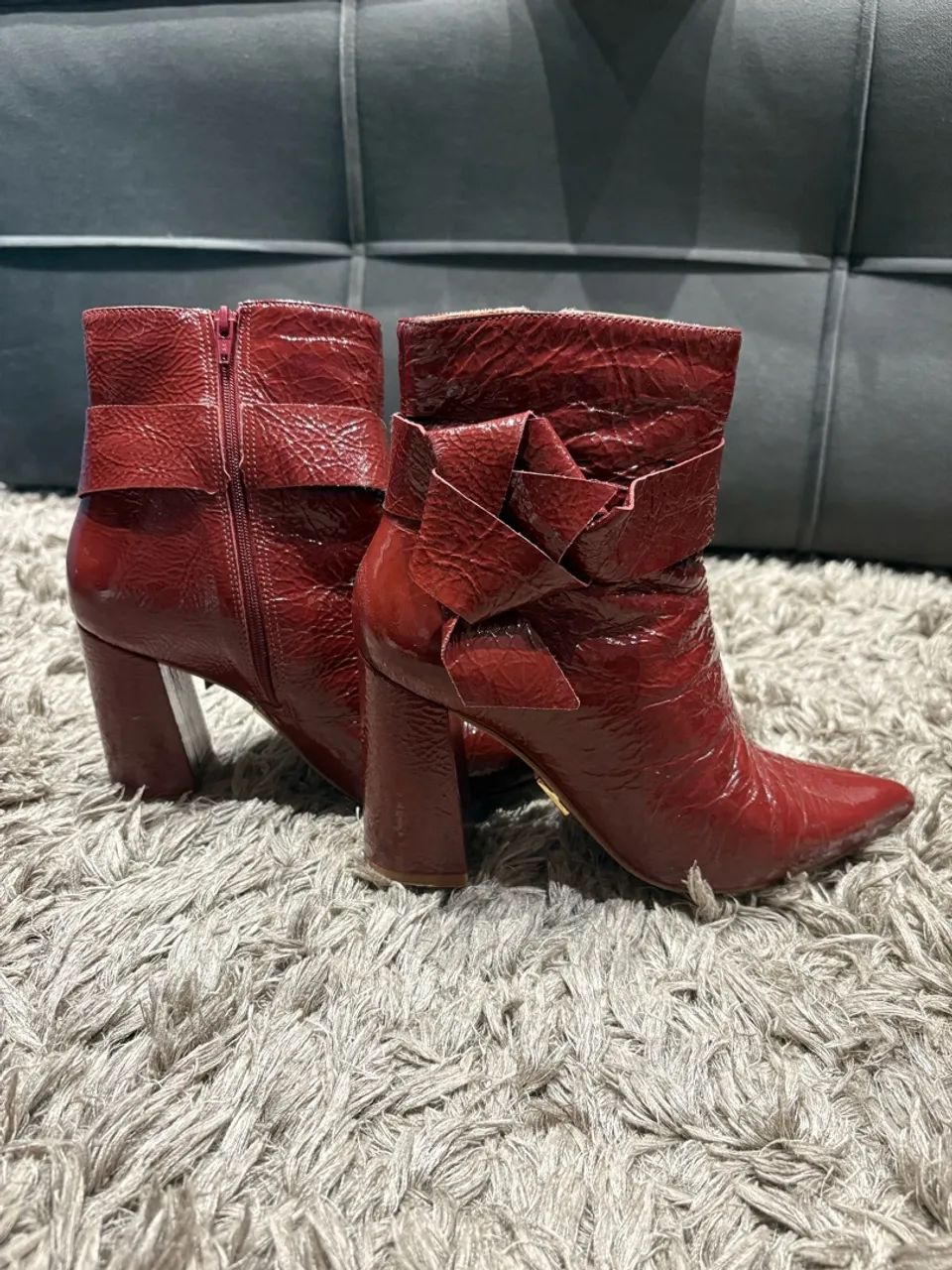 Bota UZA bordo  
