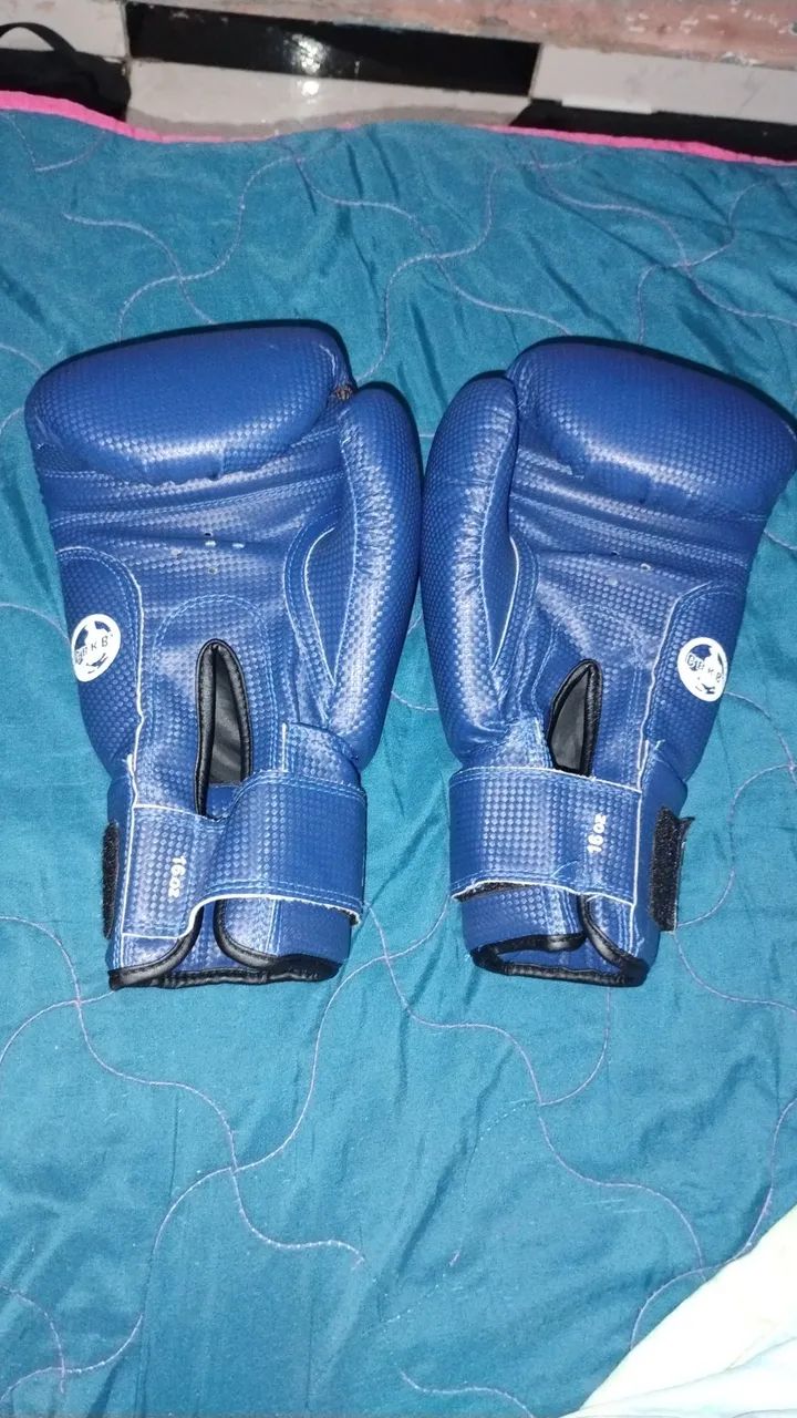 Kit Luva e Caneleira Muaythai  - Foto 4
