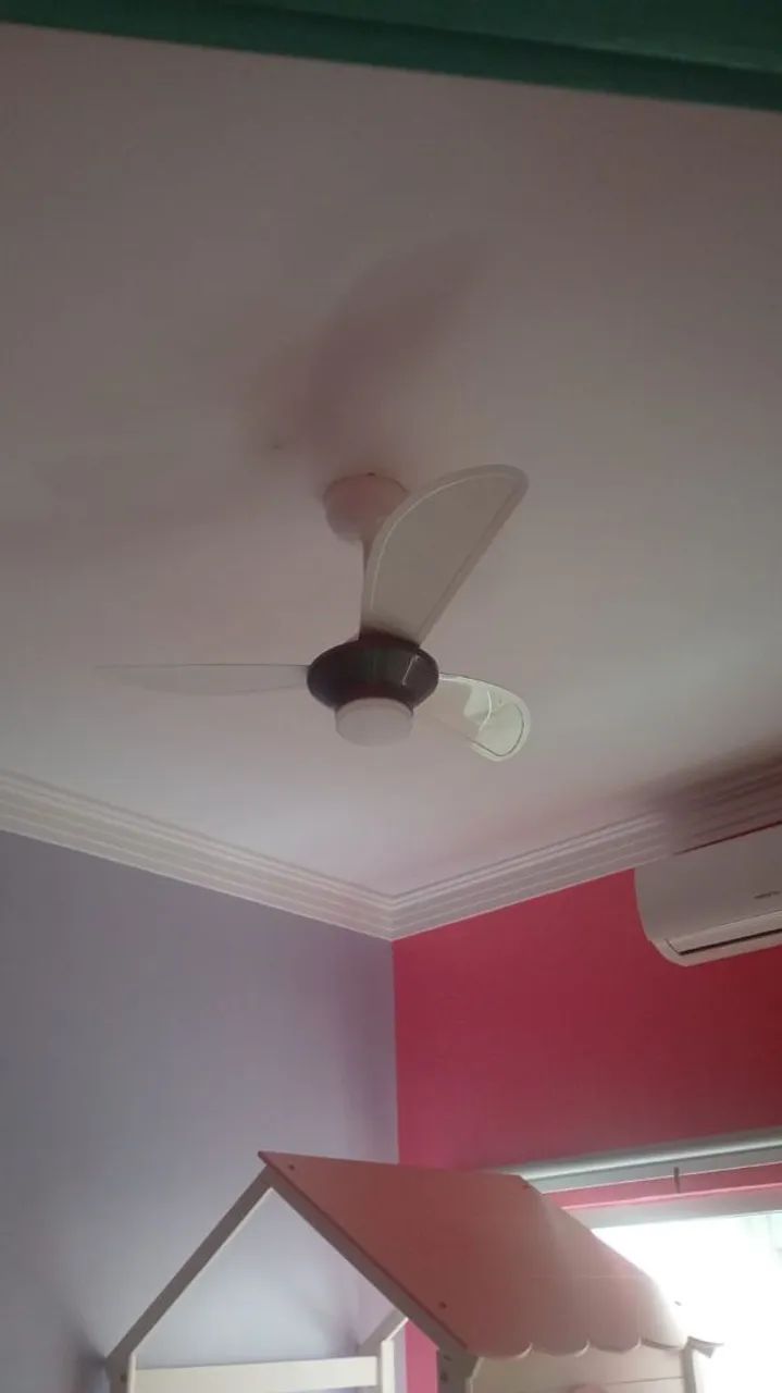 Inst.ventilador d/teto 