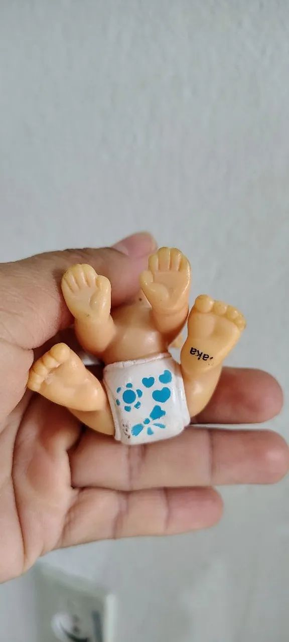 Boneco bebê sapeca antigo  - Foto 4