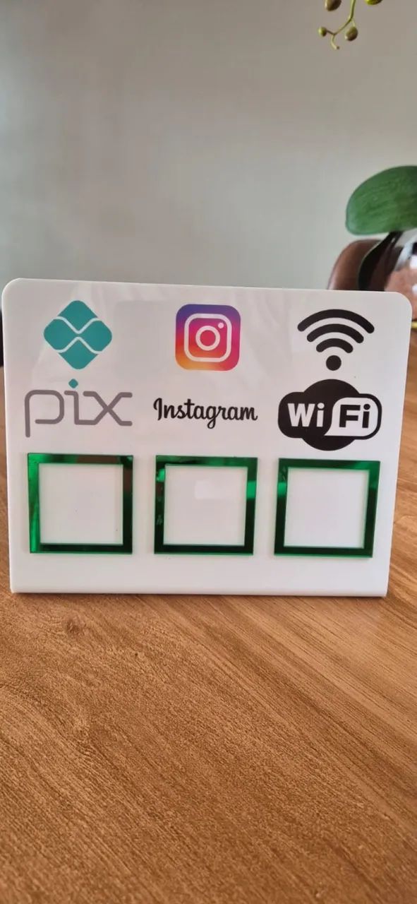 Placa Redes Sociais - Foto 2