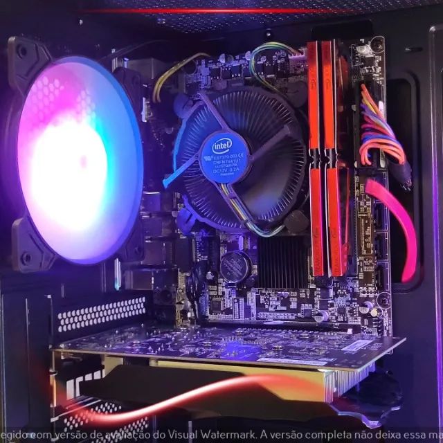 PC i5 7400, GTX 1050Ti 4GB, 16GB RAM, SSD 240GB, Gabinete DarkFlash - Foto 2