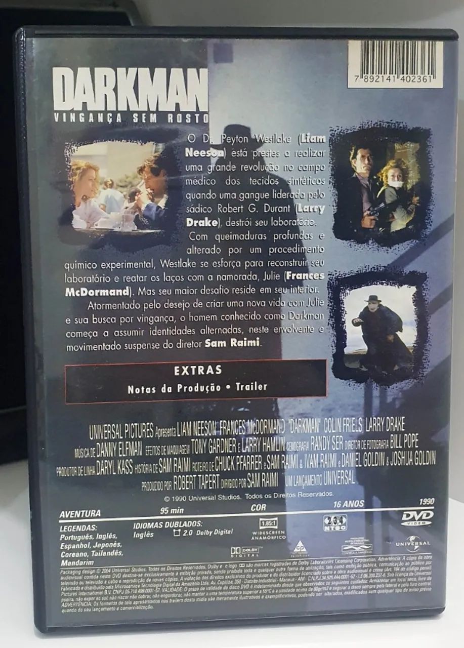 Darkman - Vingança sem Rosto - Liam Neeson - Foto 3