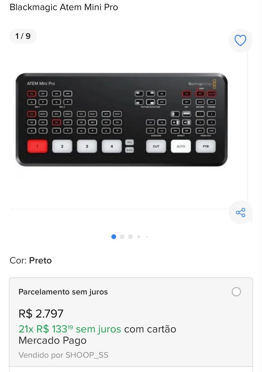 Equipamentos Audiovisual de Podcast - Foto 3