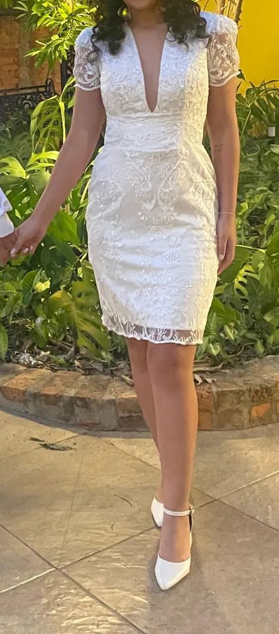 Vestido de noiva usado uma vez