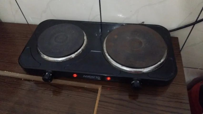 Fogão elétrico 2 bocas com 2500W potência 110V  - Foto 2