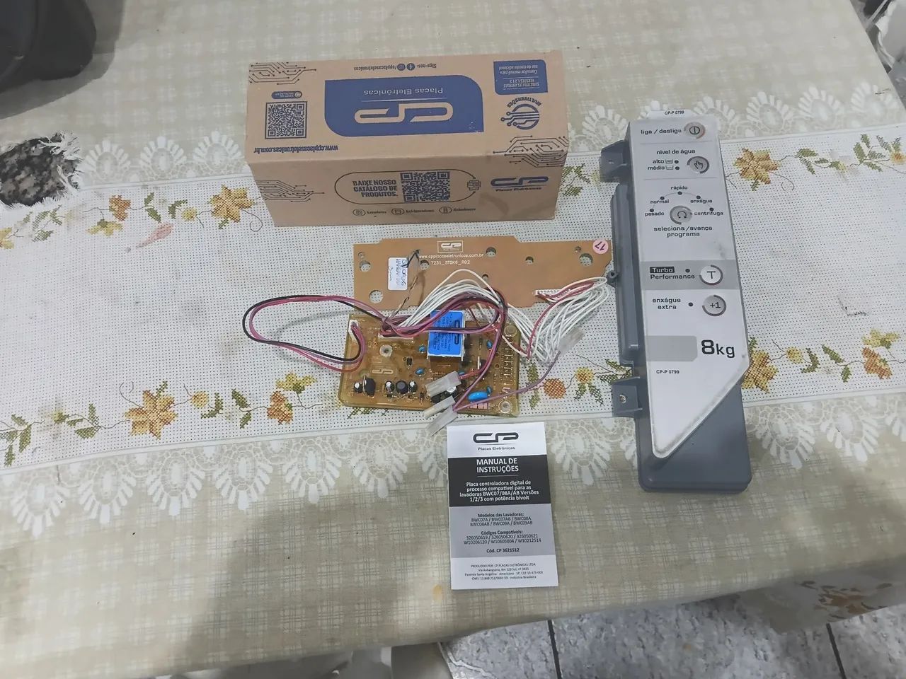 Placa eletrônica da lavadora brastemp  - Foto 2