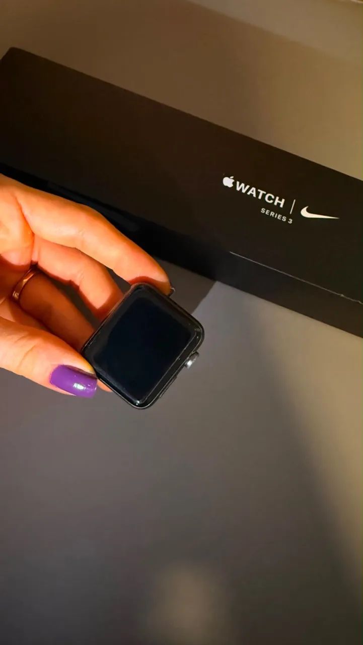 Apple Watch séries 3 Nike 42mm Space Gray