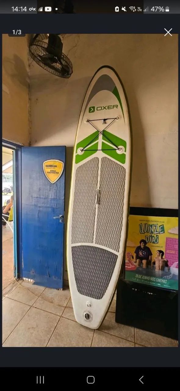 Prancha stand up paddle inflável 