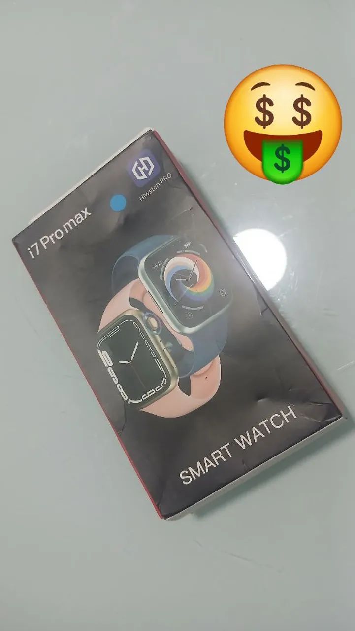 Relógio smart wats pro max 7 na caixa  - Foto 3