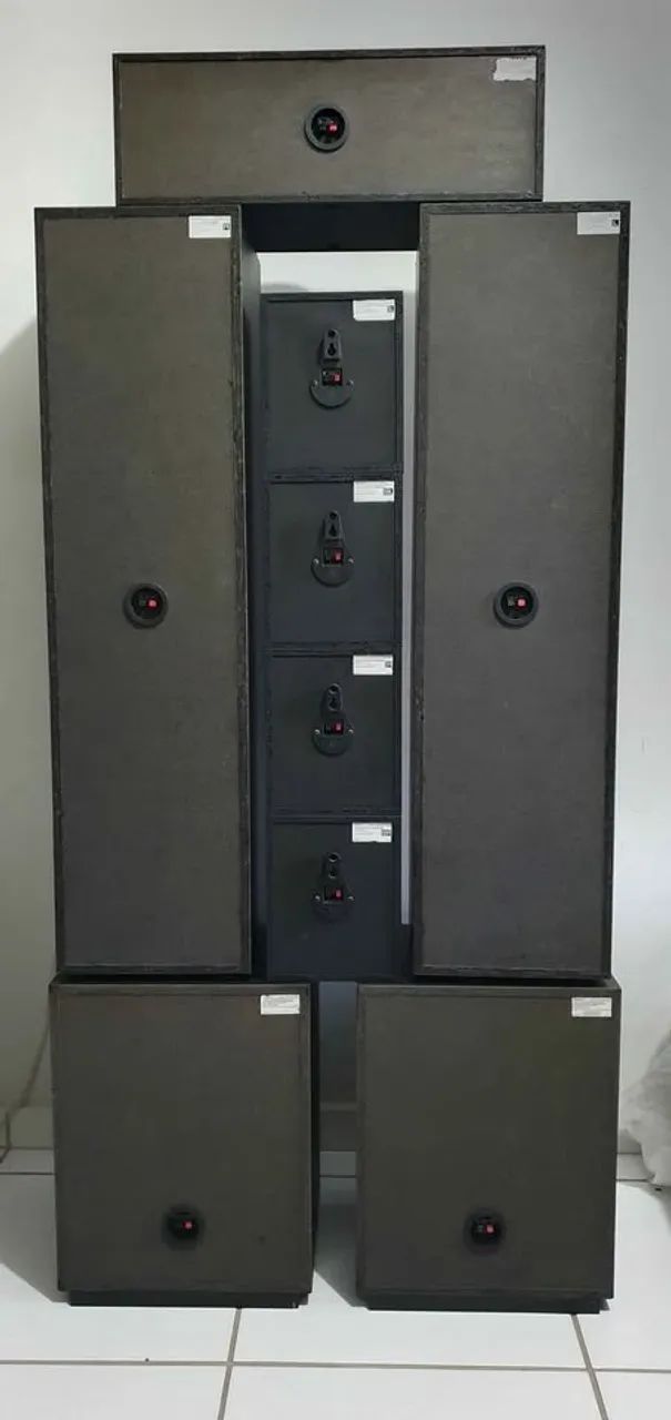 Conjunto de caixas sony muteki 7.2 - Foto 2
