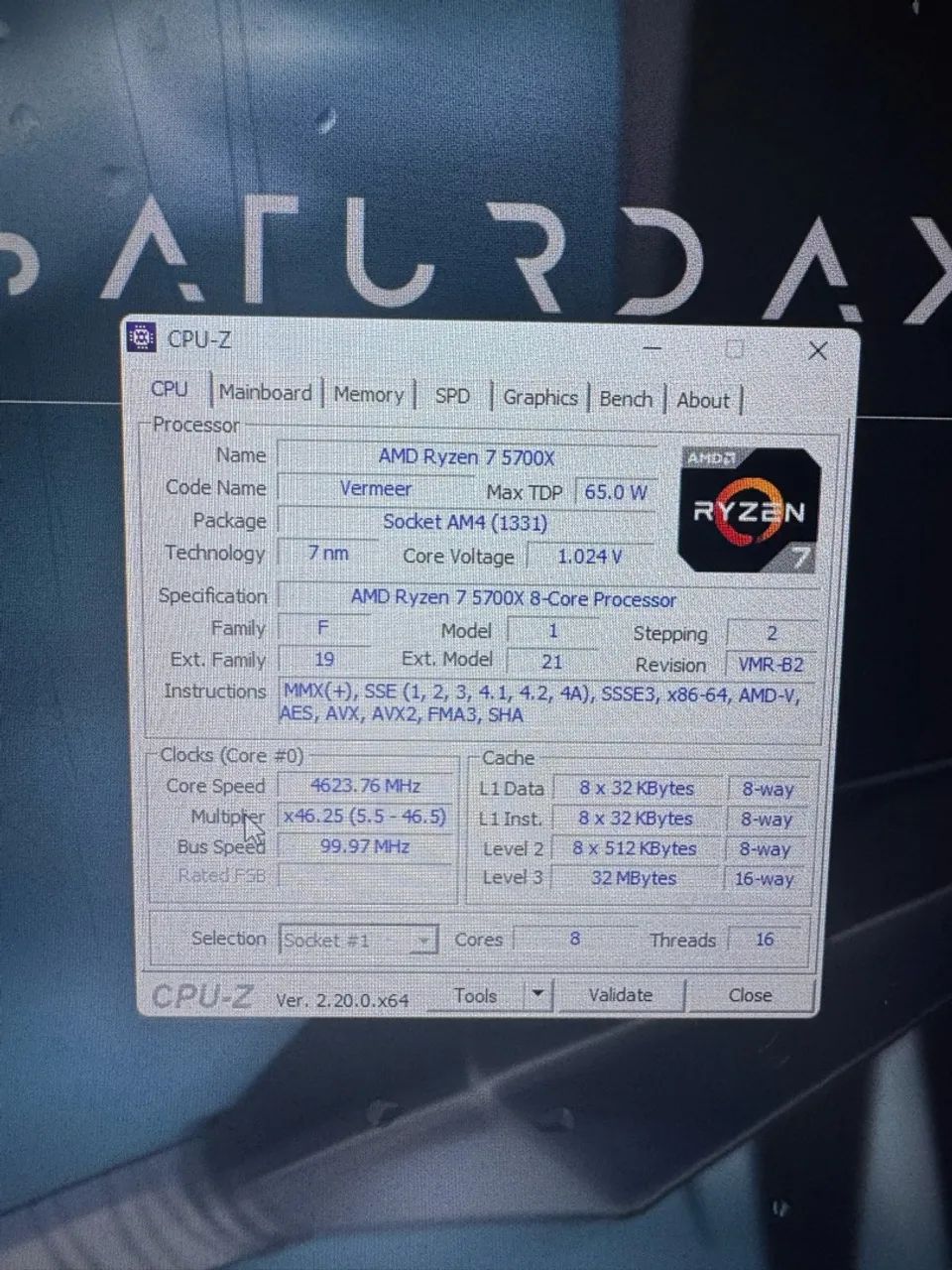 Ryzen 7 5700x 