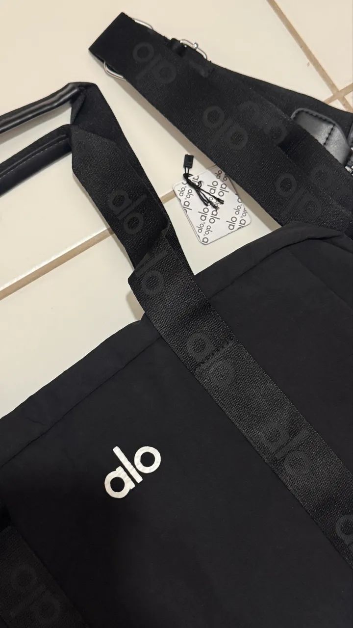 Bolsa Alo yoga preta  - Foto 5