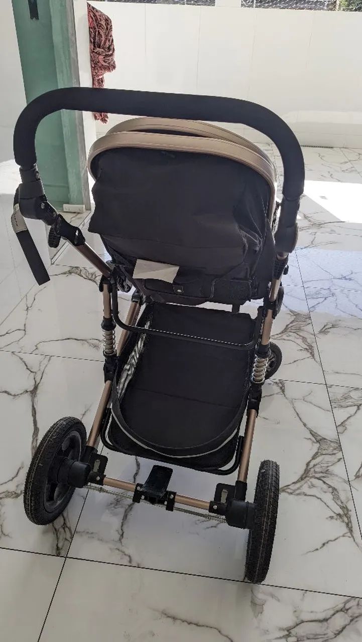 Carrinho bebê 3 em 1 - Foto 4