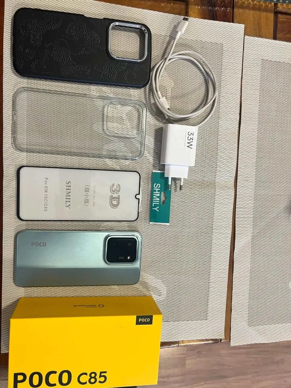 Poco C85 256g, 3 meses de uso, novinho. - Foto 4