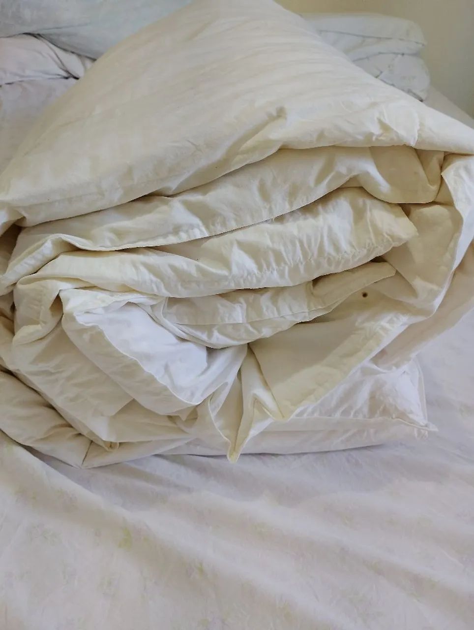 Pillow de algodão casal  penas de ganso  - Foto 2