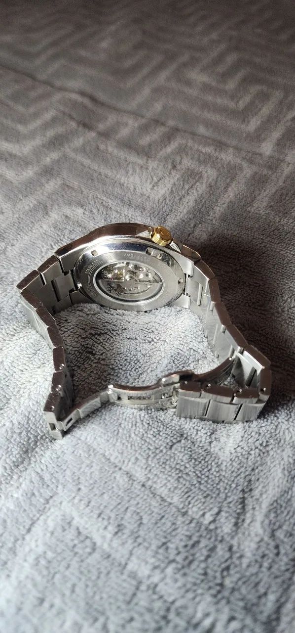 RELÓGIO BULOVA ORIGINAL - MODELO SKELETON 98A224 - Foto 2