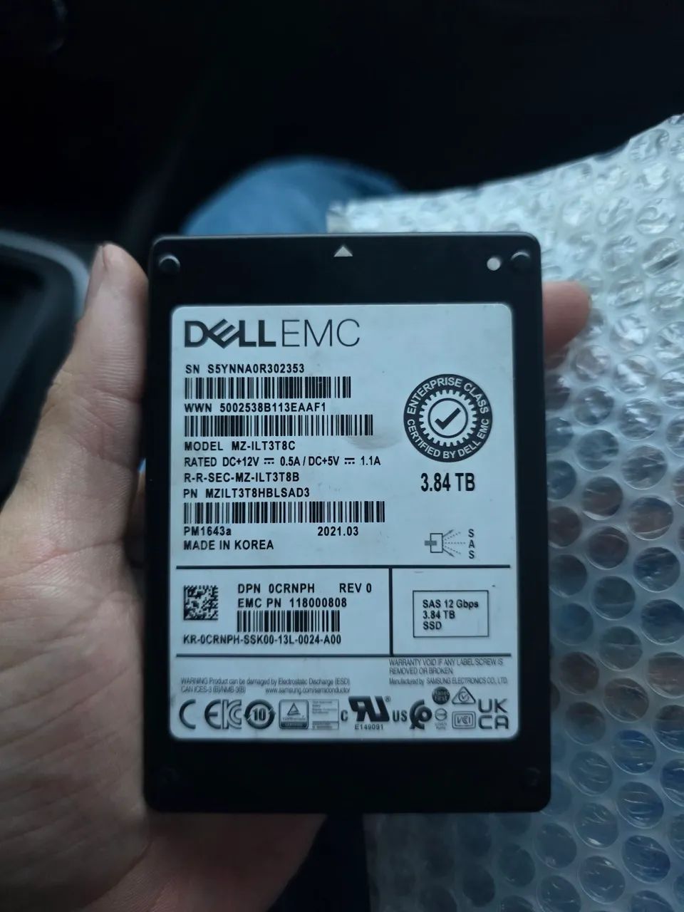 SSD DELL 4 TERABYTE NOVO
