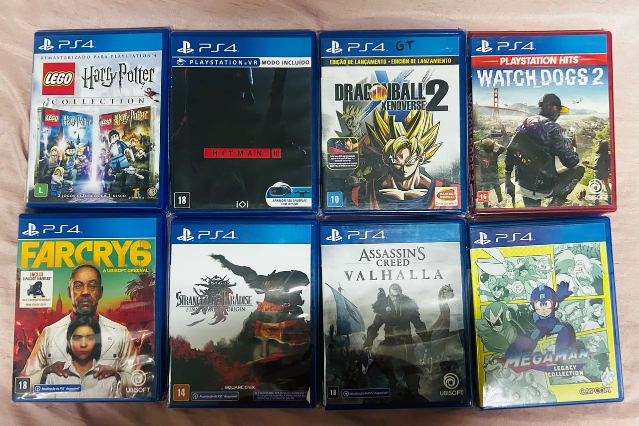 Jogos ps4 diversos