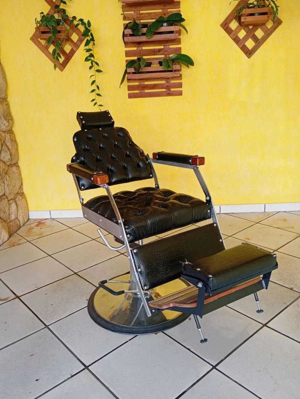 Cadeira de barbeiro  - Foto 4