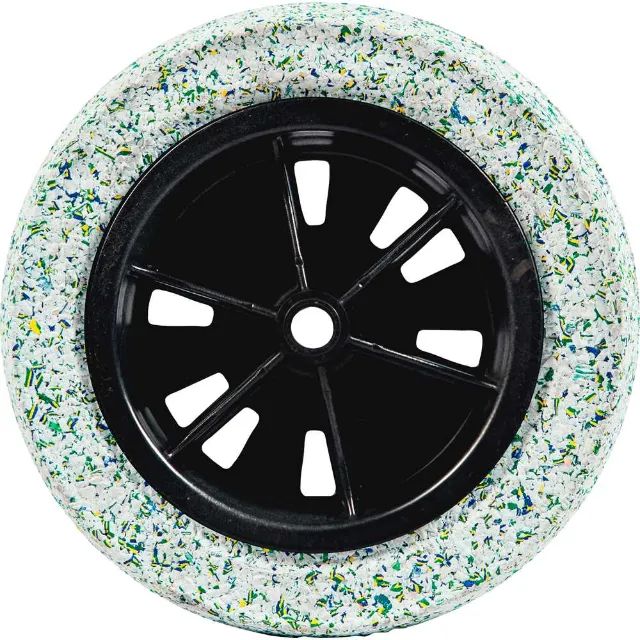 Roda completa com pneu maciço, linha leve, 110, FORCE 