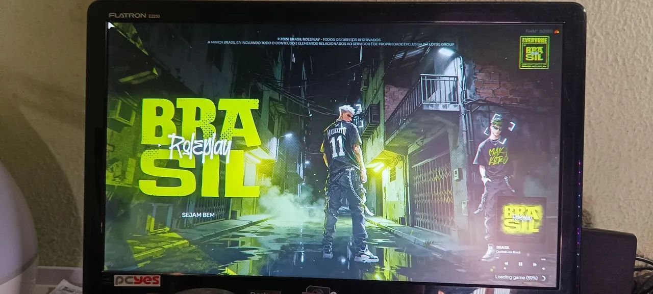Pc gamer completo rodando tudo 