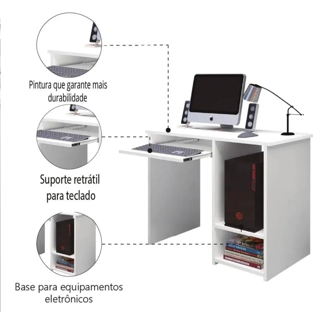 Mesa Computador  - Foto 4
