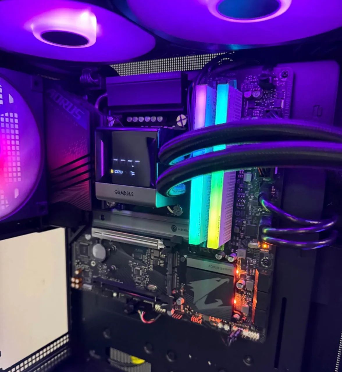 KIT UPGRADE I9 14900KF  + Z790 Aorus Elite + 32GB DDR5 + WATER COOLER 420MM - Foto 3