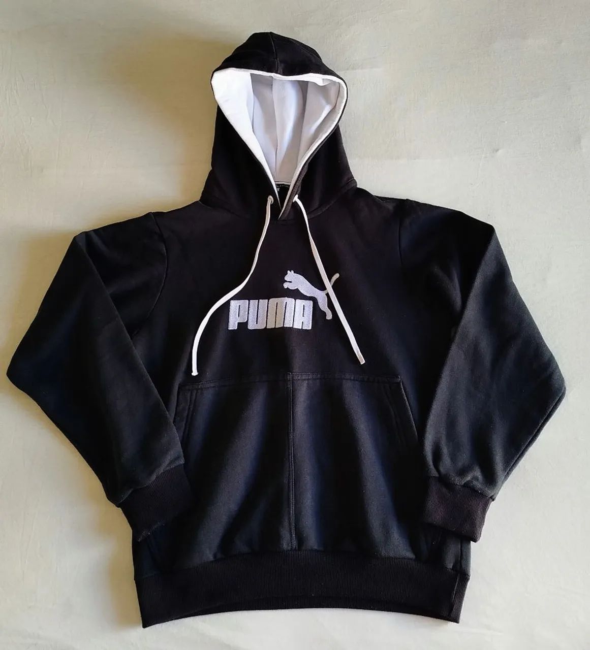 Moletom Puma preto com capuz - P