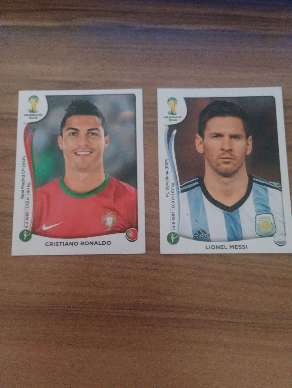 Dupla CR7 + Messi copa 2014