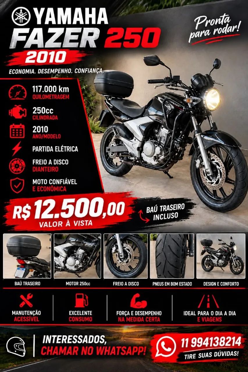 Fazer 250 2010 