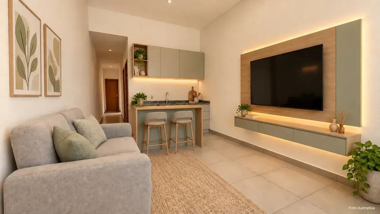 Casa Nova à Venda | 2 Quartos com Suíte | R$ 280.000 | Éden | Sorocaba/SP - Foto 3