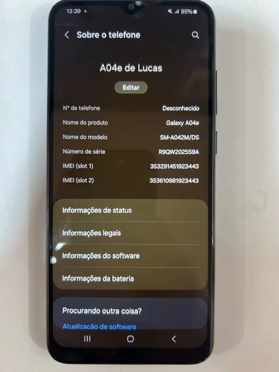 Celular Samsung Galaxy A04e - Foto 2