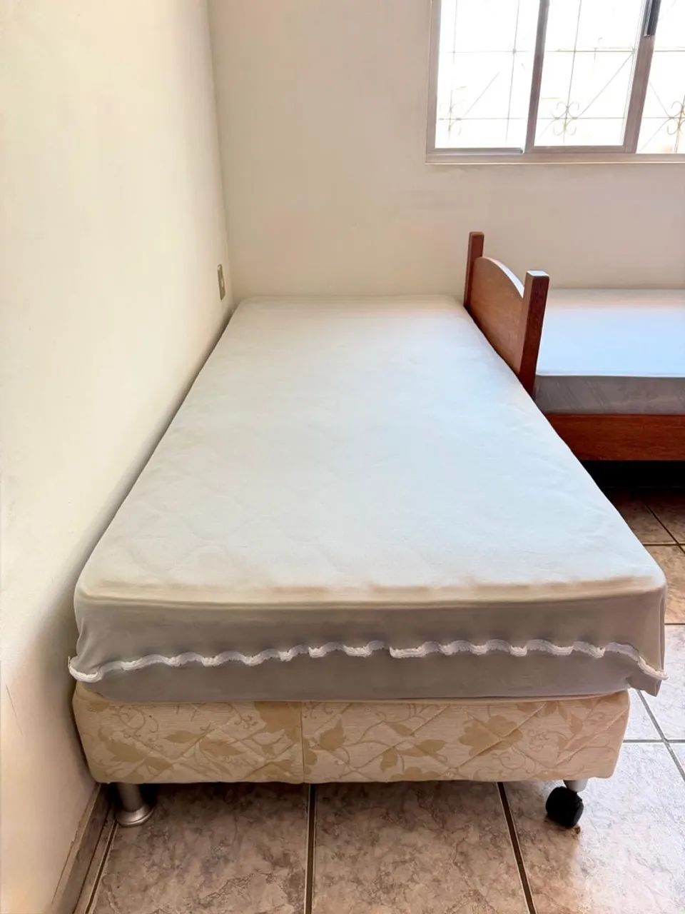 Cama box solteiro com colchão  - Foto 3