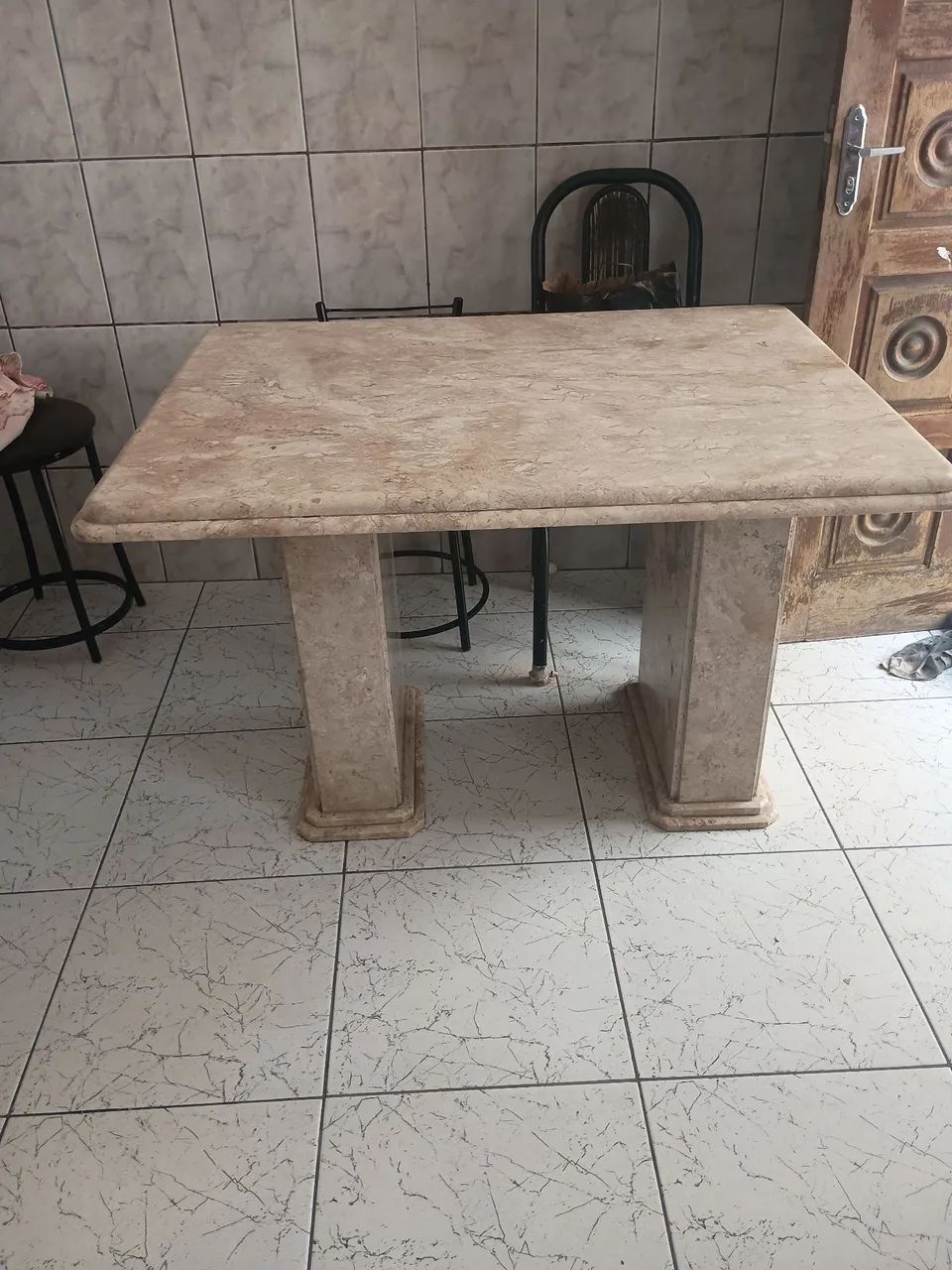 Mesa de mármore luxo. - Foto 2