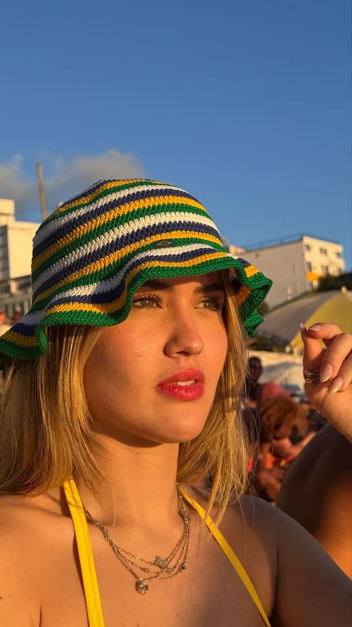 Chapéu bucket crochê