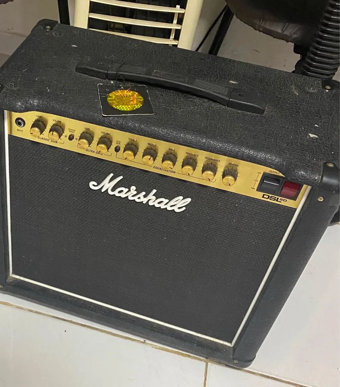 Amplificador Marshall DSL20 Valvulado - Foto 4