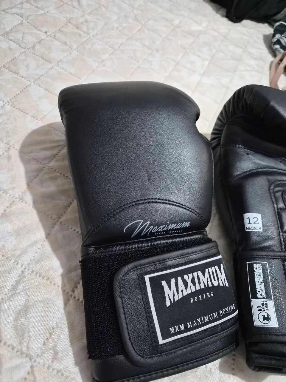 Par de Luvas de Boxe e Muay Thai 12 oz - Foto 2