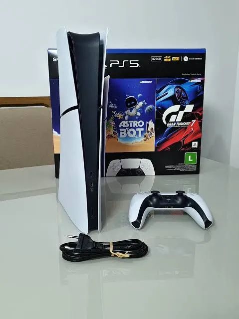 PS5 Slim Branco - Digital 