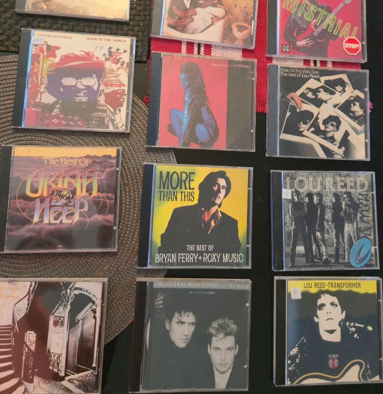 CD Rock lou reed, uriah, Police só os top valorizados  
