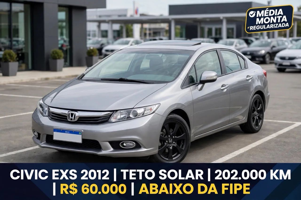 Honda Civic Civic Sedan EXS 1.8/1.8 Flex 16V Aut. 4p 2012