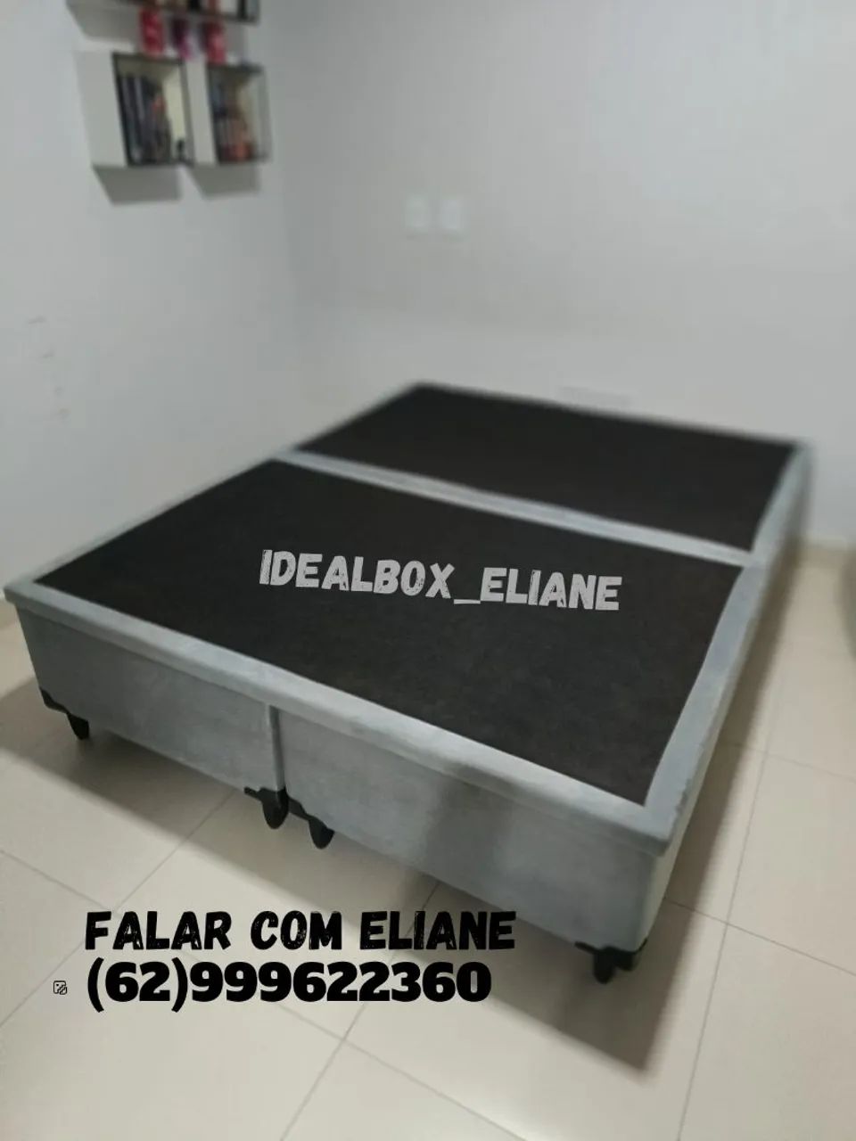 Base box baú Queen size - em até 10x no cartão  - Foto 3